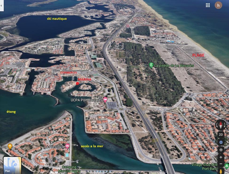 Marina Les Pieds Dans L Eau Apartment Le Barcarès Екстериор снимка